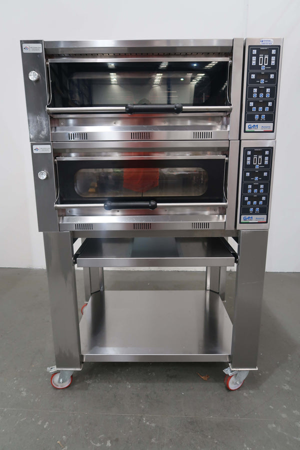 GAM FORNO AZZ 2 Deck Pizza Oven (3)