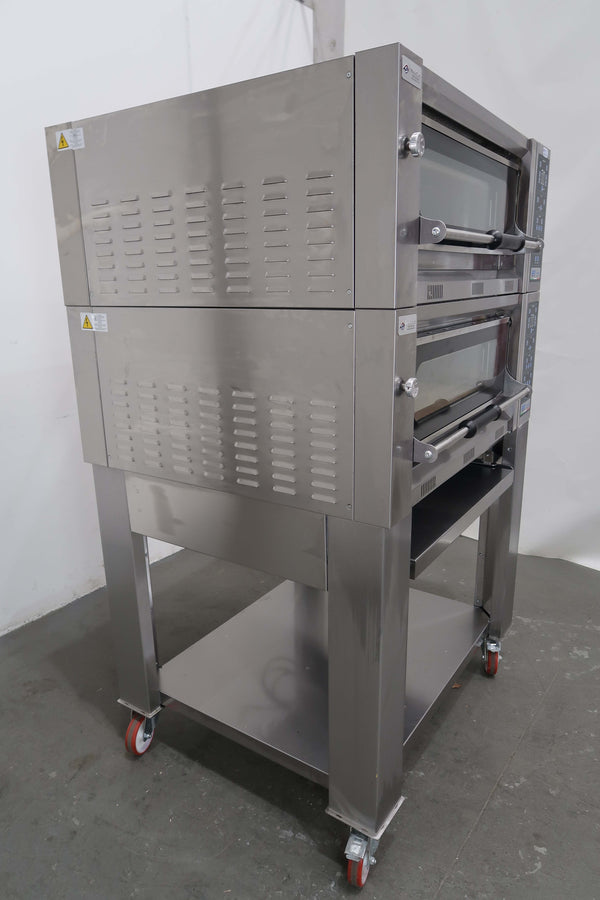GAM FORNO AZZ 2 Deck Pizza Oven (4)