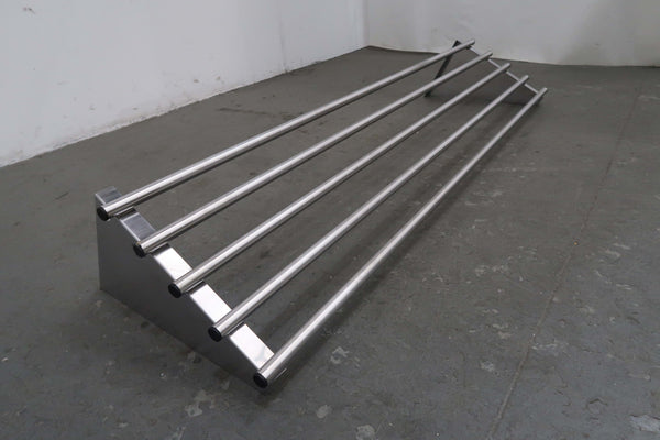 Stainless Steel Wall Mounted Shelf x 2 (4)