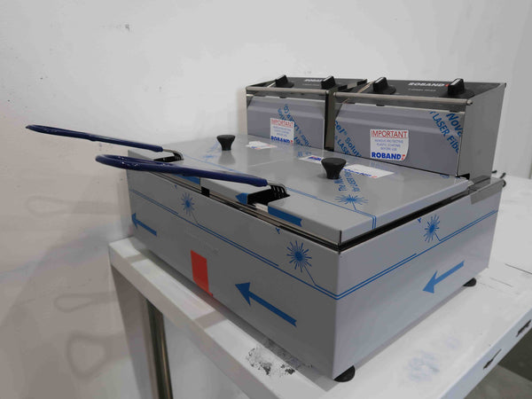 Roband F25 C/Top Split Pan Fryer (3)