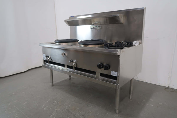 LUUS WX2C2B Wok Table Combination (2)