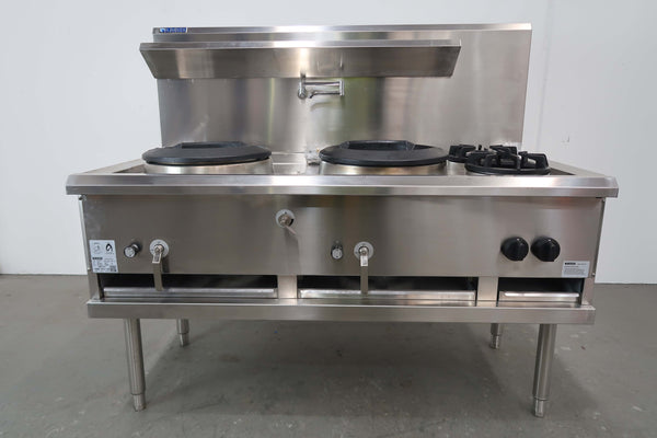 LUUS WX2C2B Wok Table Combination (3)