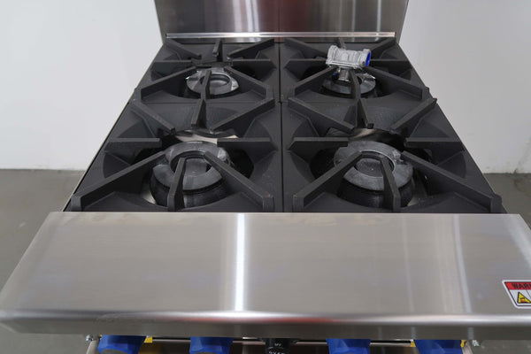 Cookrite AT80G4B-0 4 Burner Range Oven (5)