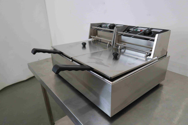 FED TEF-82KW C/Top Split Pan Fryer (3)
