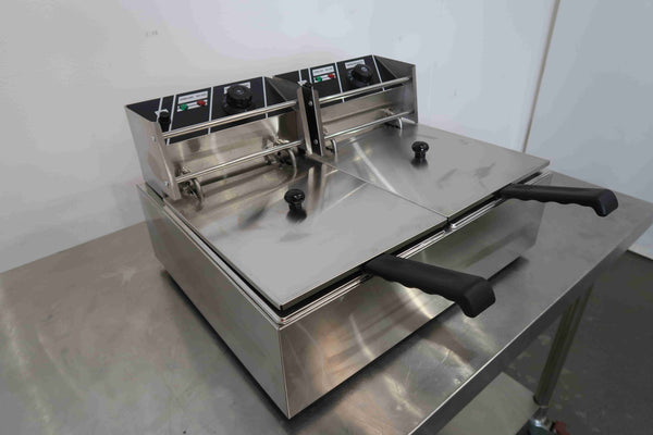 FED TEF-82KW C/Top Split Pan Fryer (4)