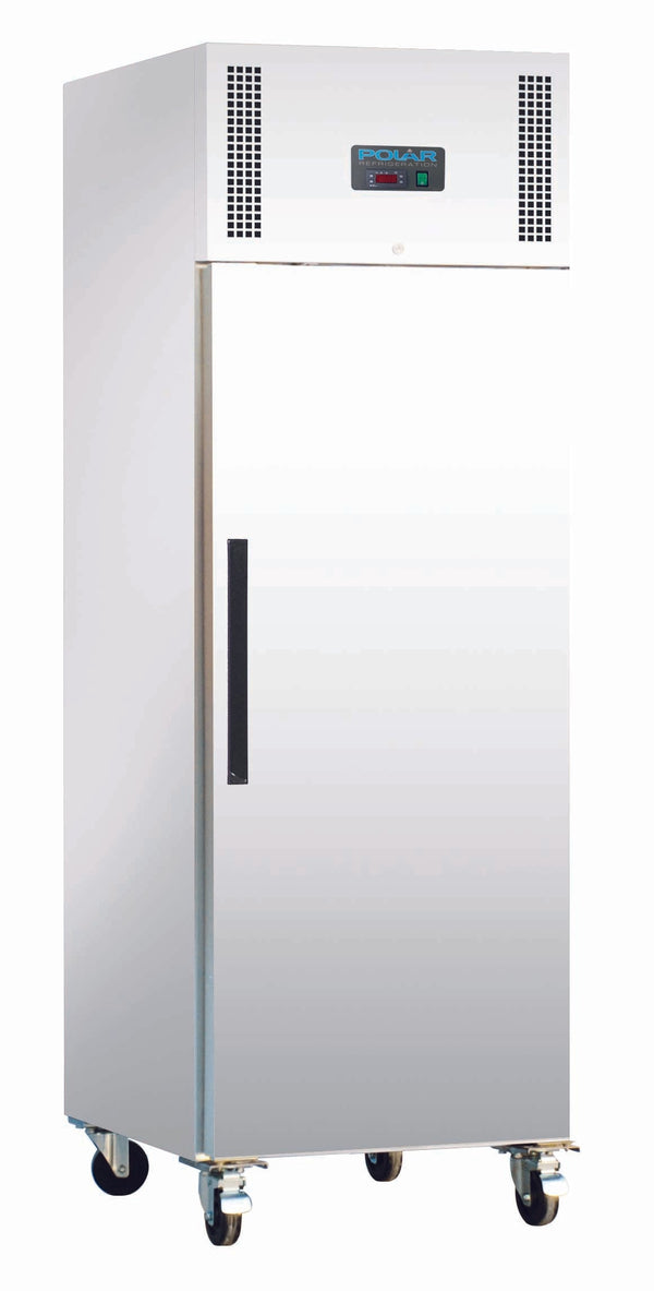 Polar G-Series Upright Fridge White 600L