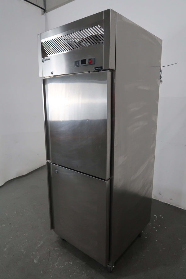 Saltas Upright Fridge 2 x 1/2 Solid Door EUS1738