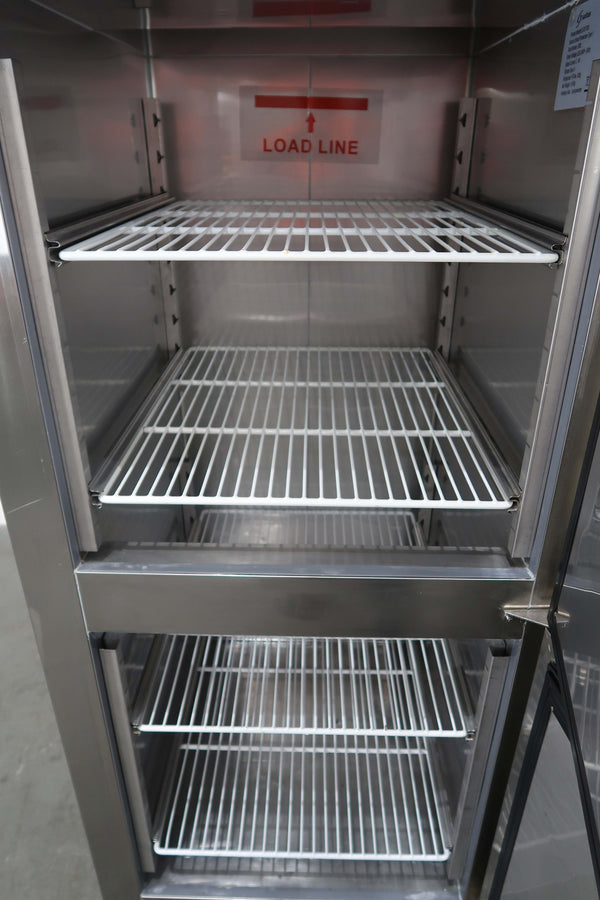 Saltas Upright Fridge 2 x 1/2 Solid Door EUS1738