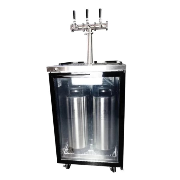 Kegs Off Tap KegMaster Super Deluxe Single Door Kegerator - Under Counter Keg Fridge