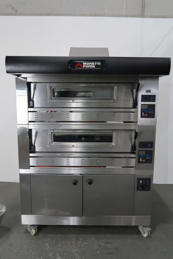 Moretti Forni P11OG-C/A2 2 Deck Pizza Oven