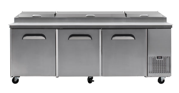 Bromic PP2370 - 3 Door Pizza Prep Fridge