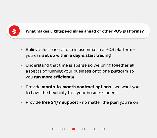 Lightspeed Point-Of-Sale - Two POS