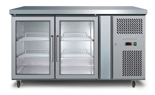Bromic UBC1360GD-NR - Under Bench Display Fridge