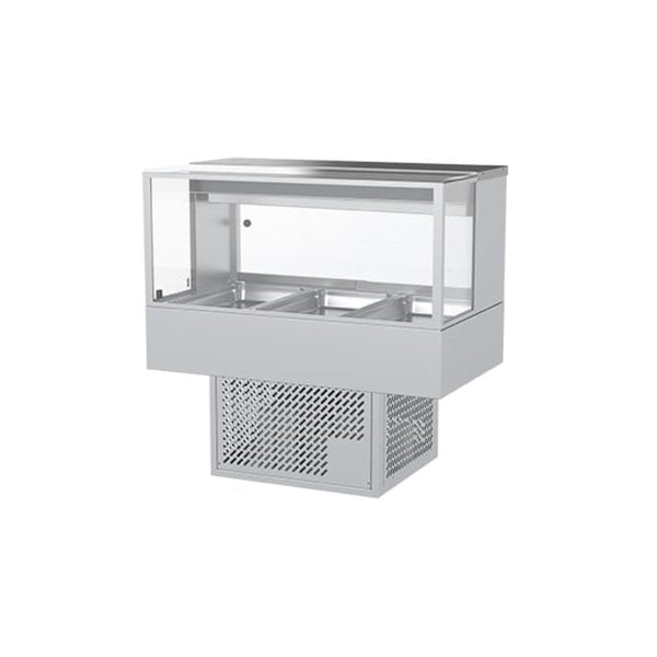 Woodson Cold Food Display Square 3 Mod Fan Forced