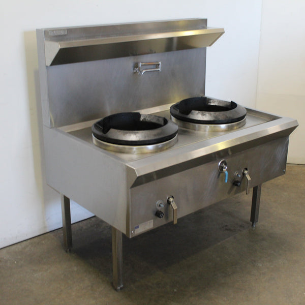 Luus WL-2C Waterless 2 Hole Wok Table (2)