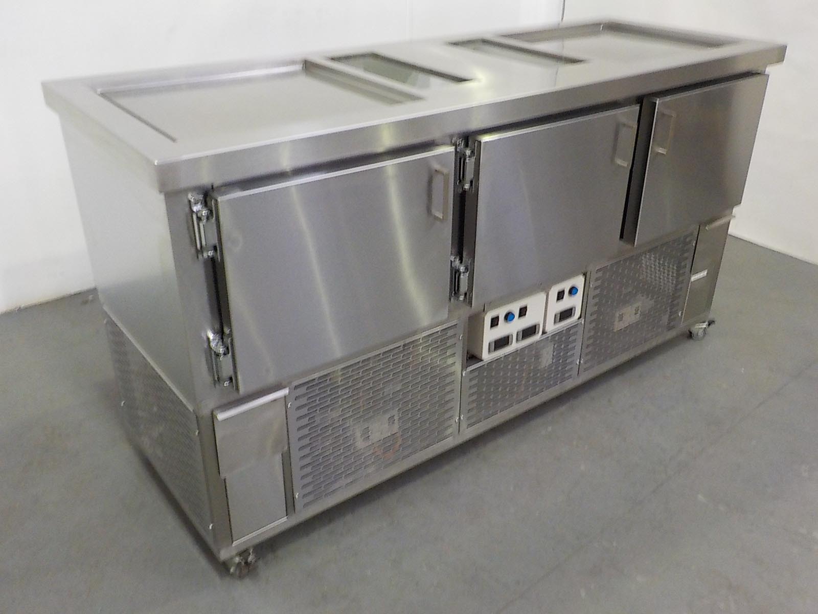 Custom 2FP-3SDF Ice Cream Prep Bench (1)
