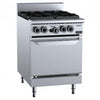 B&S VOV-SB4 4 Burner Range Oven - NEW (1)