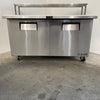 True TSSU-60-24M-B-ST Pizza Prep Bench (2)