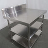 Stainless Steel Bench With Splashback (4)
