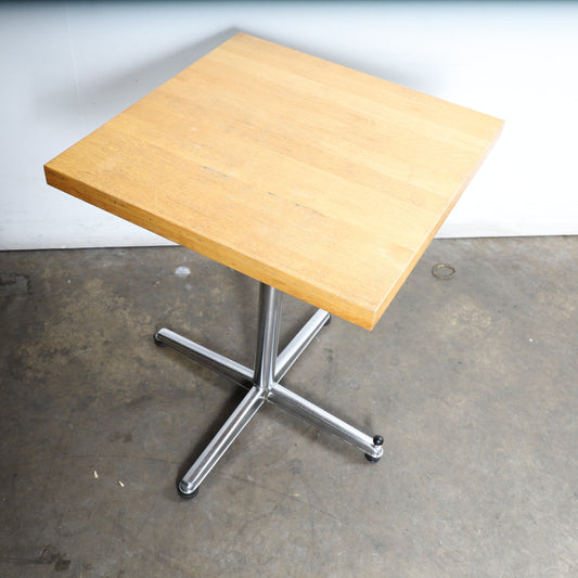 2 x Laminate Solid Timber Tables (3)