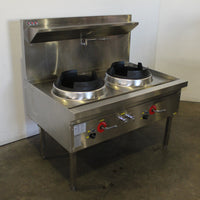 LKK LKK-2BC Waterless 2 Hole Wok Table (2)