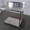 Stainless Steel Bench With Splashback (2)