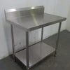 Stainless Steel Bench With Splashback (1)