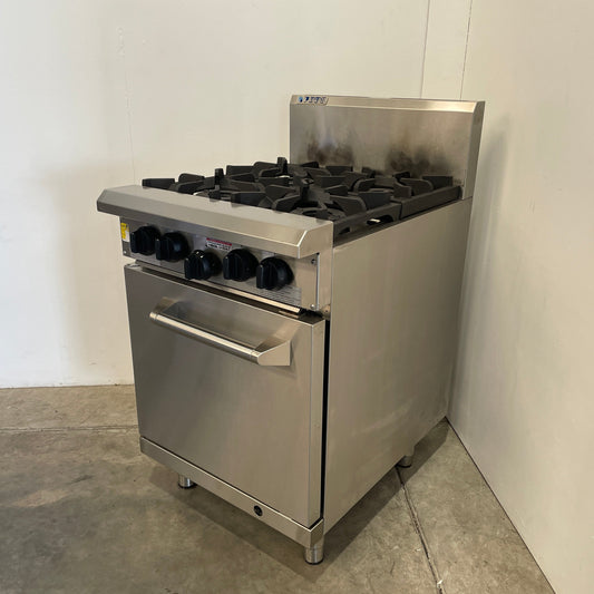 Luus RS-4B 4 Burner Range Oven (2)