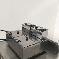 Roband F25 C/Top Double Pan Fryer (2)