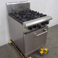 Luus RS-4B 4 Burner Range Oven (1)