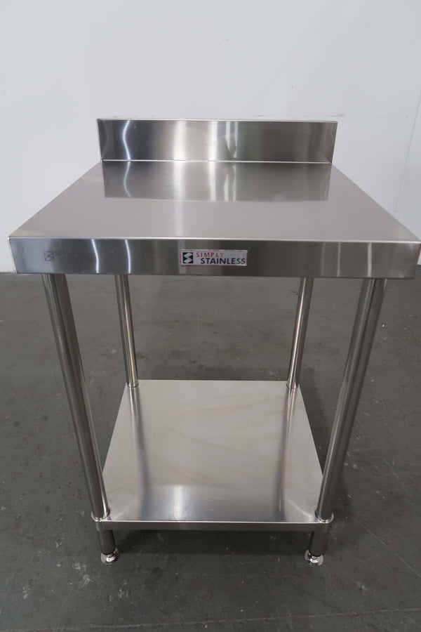Stainless Steel Bench With Splashback (3)