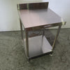 Stainless Steel Bench With Splashback (1)