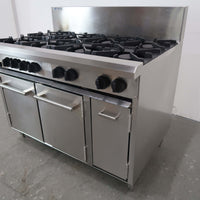 Luus CRO-8B 8 Burner Range Oven (2)