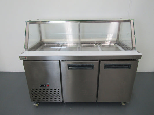 FED PG150FA-Y Sandwich Prep Bench (2)