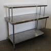 Stainless Steel Mobile Bench With Gantry (2)