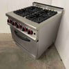Gas Max JZH-RP-4/01 4 Burner Range Oven (4)