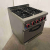 Gas Max JZH-RP-4/01 4 Burner Range Oven (5)