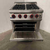 Gas Max JZH-RP-4/01 4 Burner Range Oven (6)