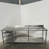 Stainless Steel Bench With Splashback (3)