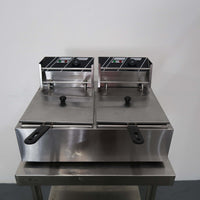 FED TEF-82KW C/Top Split Pan Fryer (2)