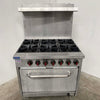 Gasmax S36(T) 6 Burner Range Oven (2)