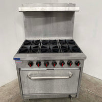 Gasmax S36(T) 6 Burner Range Oven (2)