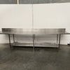 Stainless Steel Bench With Splashback (2)