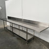 Stainless Steel Bench With Splashback (3)