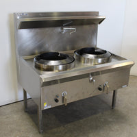 Luus WL-2C Waterless 2 Hole Wok Table (2)