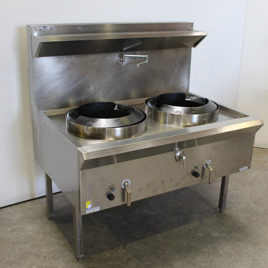 Luus WL-2C Waterless 2 Hole Wok Table (2)