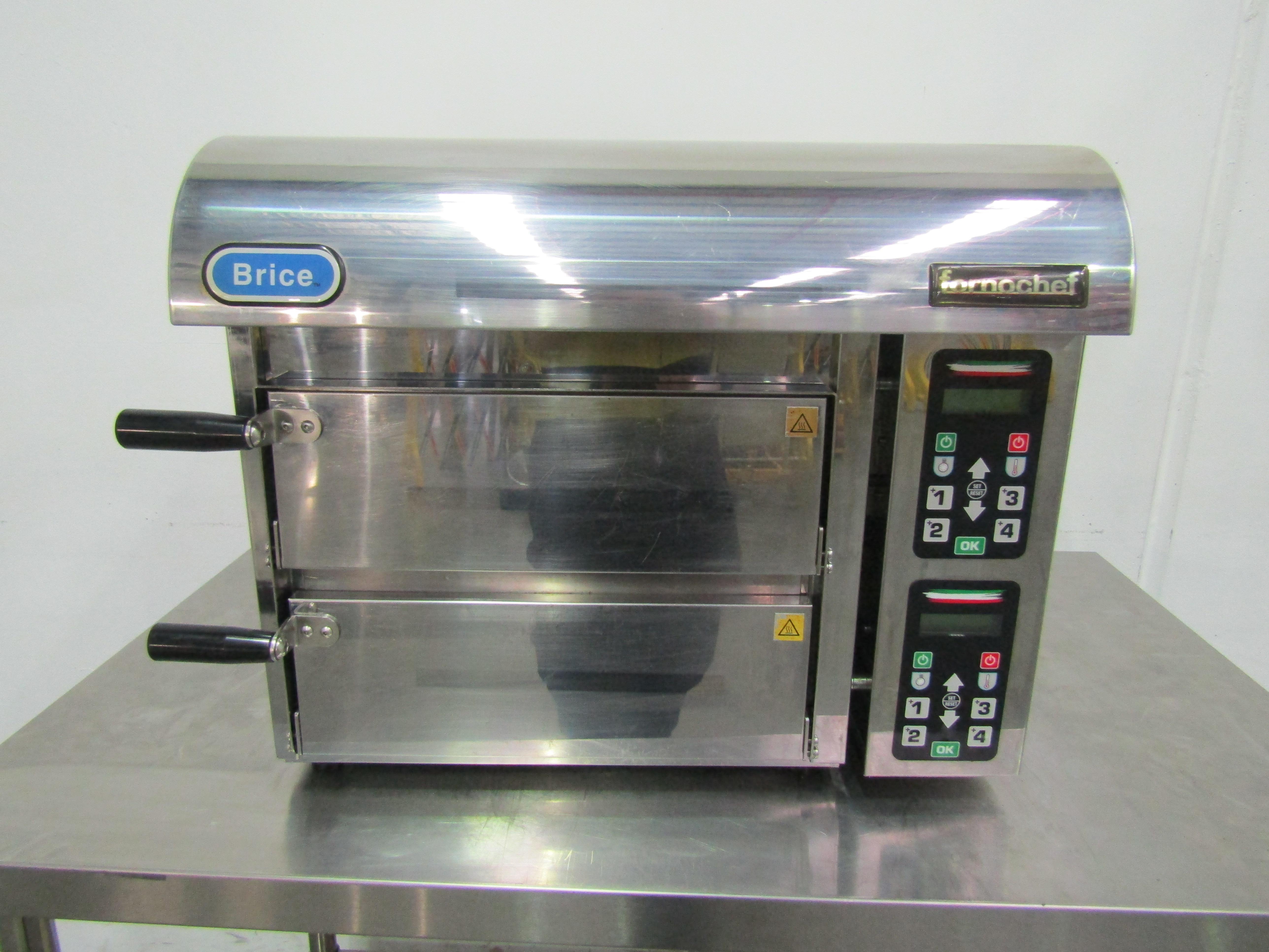 Brice FORNOCHEF 2 Deck Pizza Oven (1)
