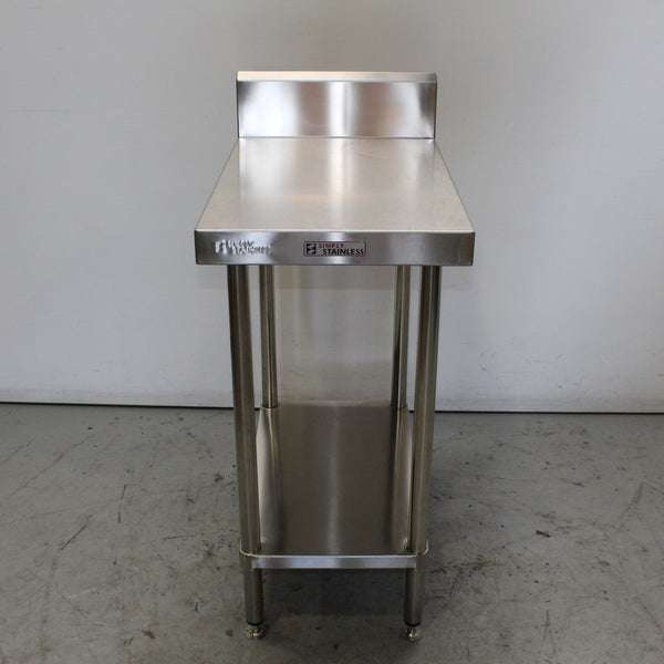 Simply Stainless S/S Bench & Splashback (3)