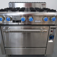 Oxford 6BBT-OV 6 Burner Range Oven (2)