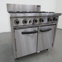 Cobra CR9D 6 Burner Range Oven (1)
